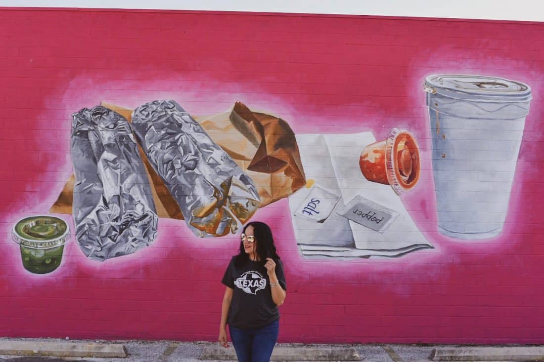 taco mural San Antonio