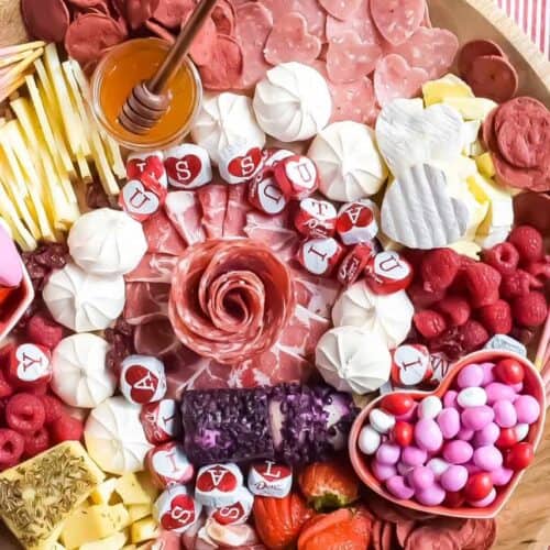 Valentines Day Charcuterie Board