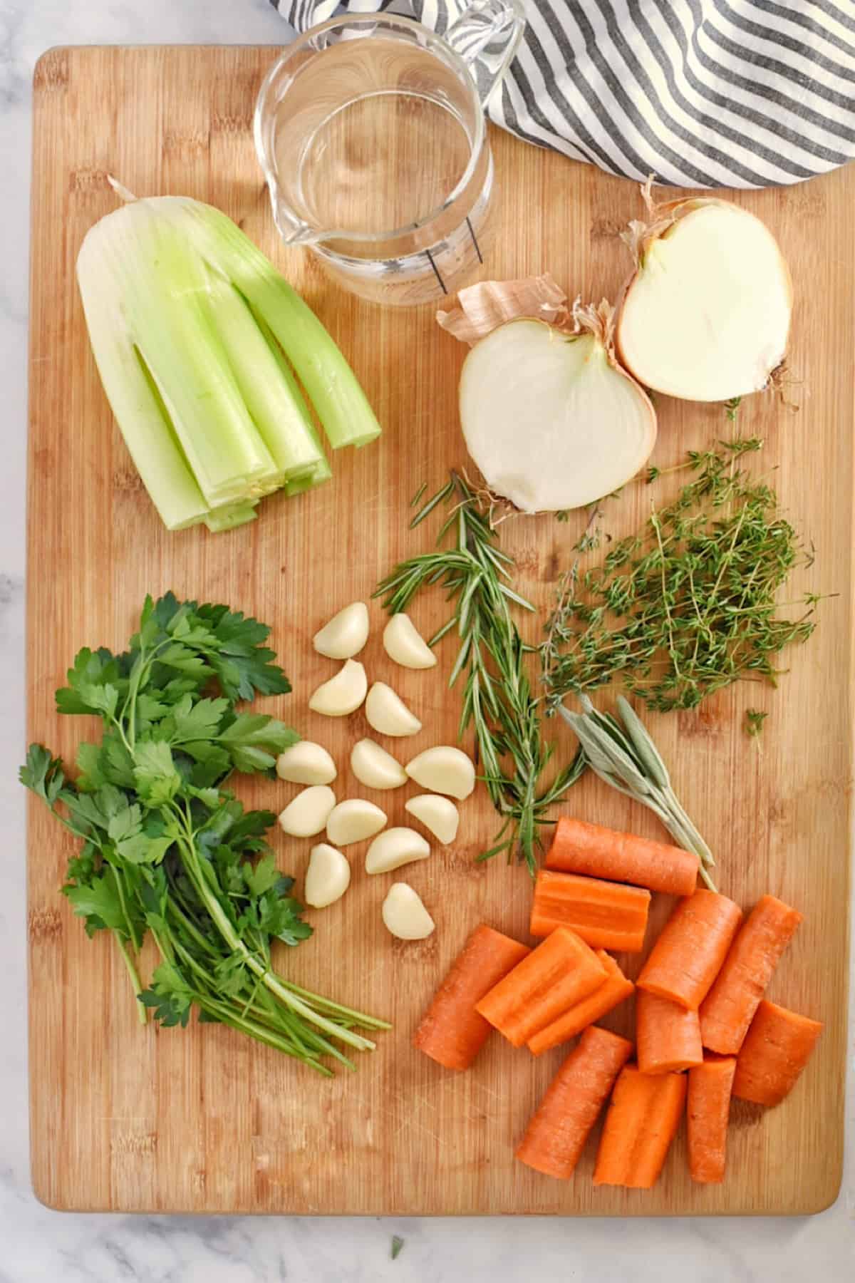 vegetable stock ingredients